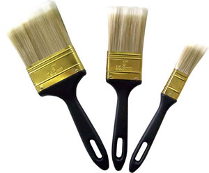 Paint Brush Set 3pce White $9.15